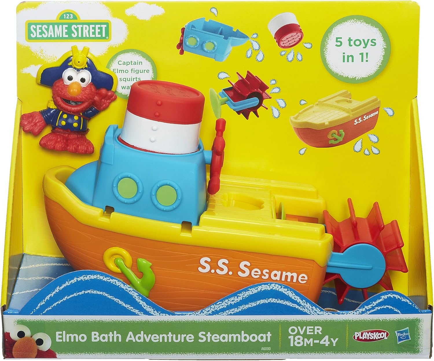 elmo bath toys