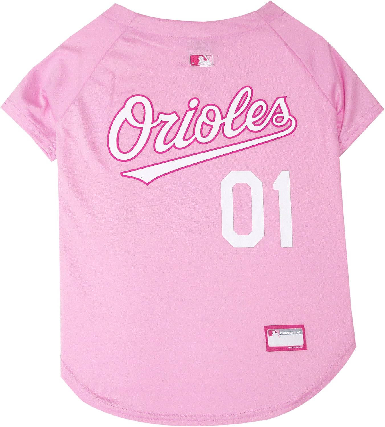 MLB Jersey for Dogs Baltimore Orioles Pink Jersey, X