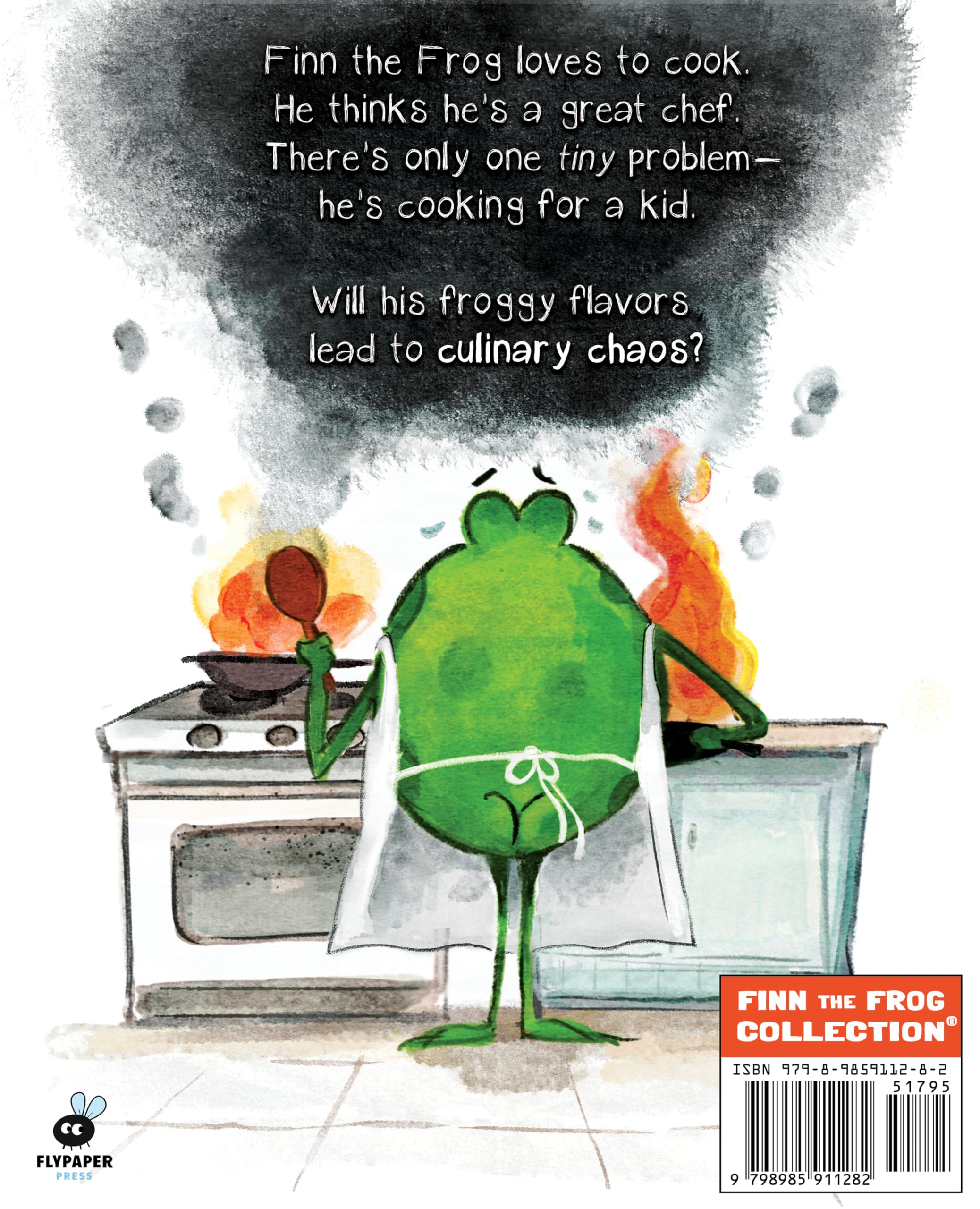 This Book Is On Fire!: A Funny And Interactive Story For Kids (Finn the Frog Collection)
