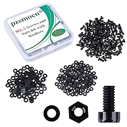 Pzsmocn 300 Pieces/100 Sets M2.5 * 5 mm Plastic