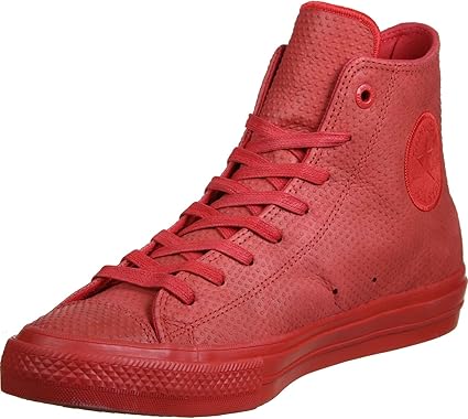 red leather converse uk