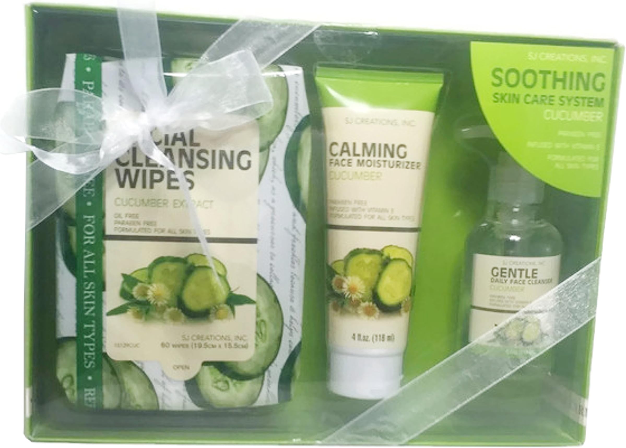 Cucumber Soothing Skin Care System ~ for All Skin Types