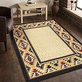 Conrad Trading Yellowstone Area Rug, Southwest Multi,5 ft. 3 in. x 7 ft. 3 in., SLY4007