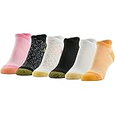 GOLDTOE Womens Vacay Cushion Tab Socks, 6-pairs
