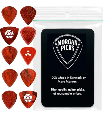 Amazon.com: Morgan Picks SJ1 Plectrum Guitar Picks for Precise