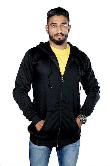 plain black hoodie amazon