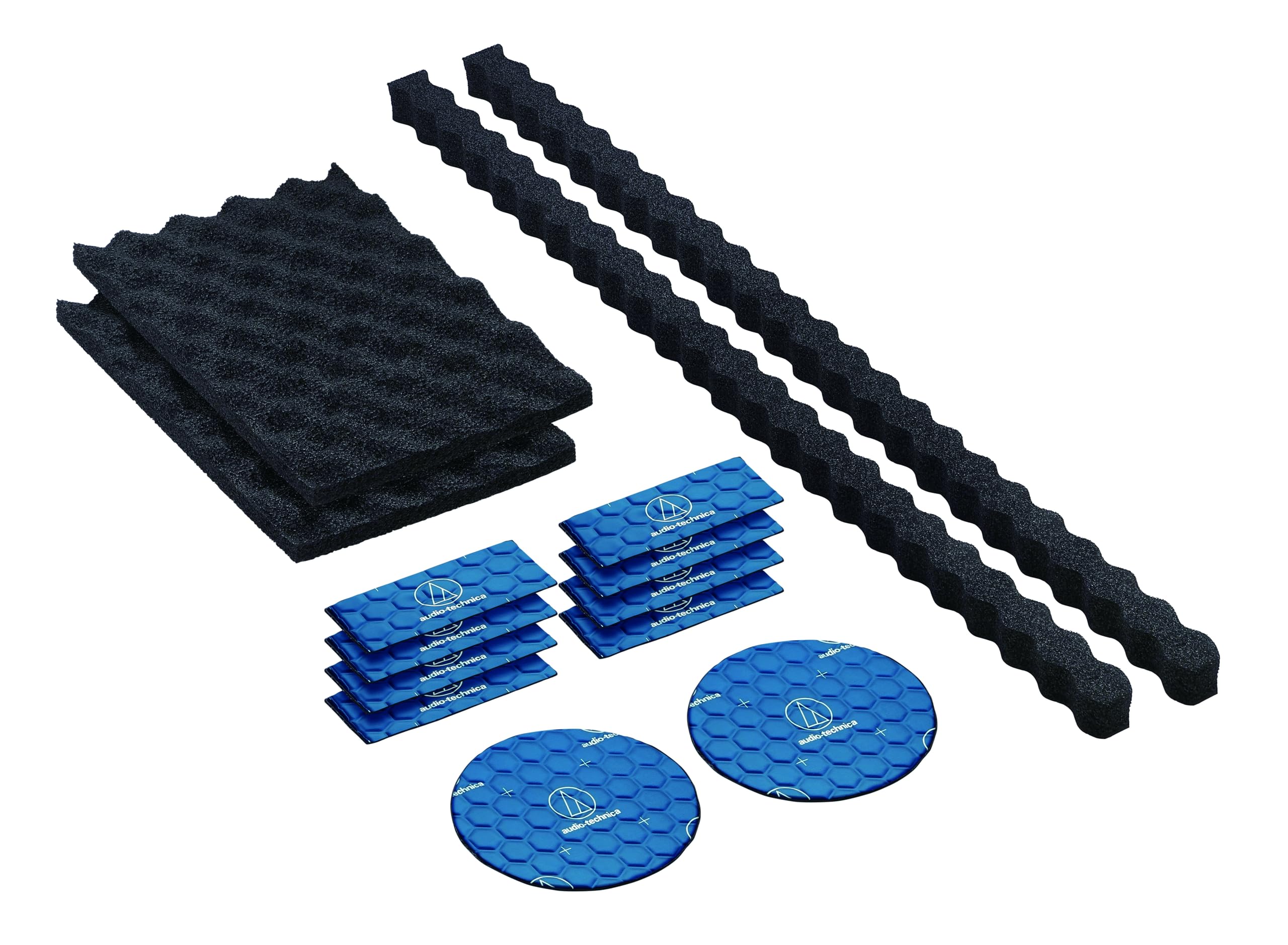オーディオテクニカ AT-AQ474 ドアチューニングスターターキット デッドニングキット 制振 吸音 防音 ドア 内張り スピーカー背面 インナー パネル アウターパネル商品画像