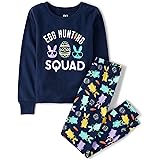 The Children's Place Easter Family Matching Snug Fit Cotton Pajamas