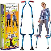 Original Walkaroo Steel 'Wee' Balance Stilts with Adjustable Height for Little Kids &amp; Beginners (Ages 4+ and up to 120 lbs) For Active Play &amp; Excercise; comes in Assorted Colors (Red or Blue)