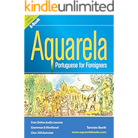 E-book - Aquarela Portuguese for Foreigners - 4th Edition: E-book (Portuguese Edition) book cover
