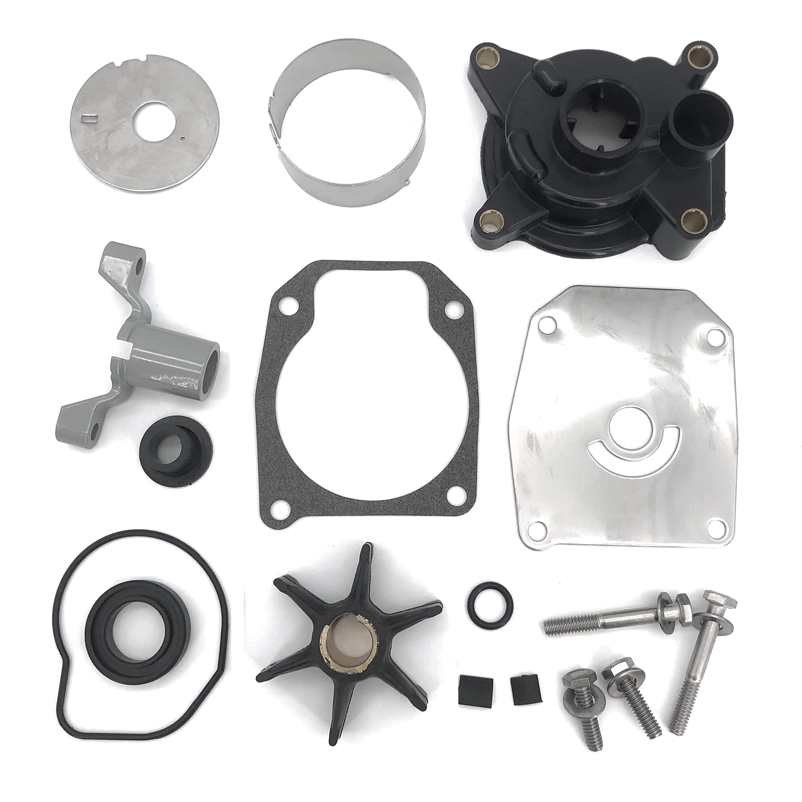 Photo 1 of 439077 396933 390770 Outboard Water Pump Impeller Repair Kit For Johnson Evinrude 35 40 45 48 50 55 60 HP Sierra 18-3399 0439077 0396933 0390770 35HP 40HP 45HP 48HP 50HP 55HP 60HP