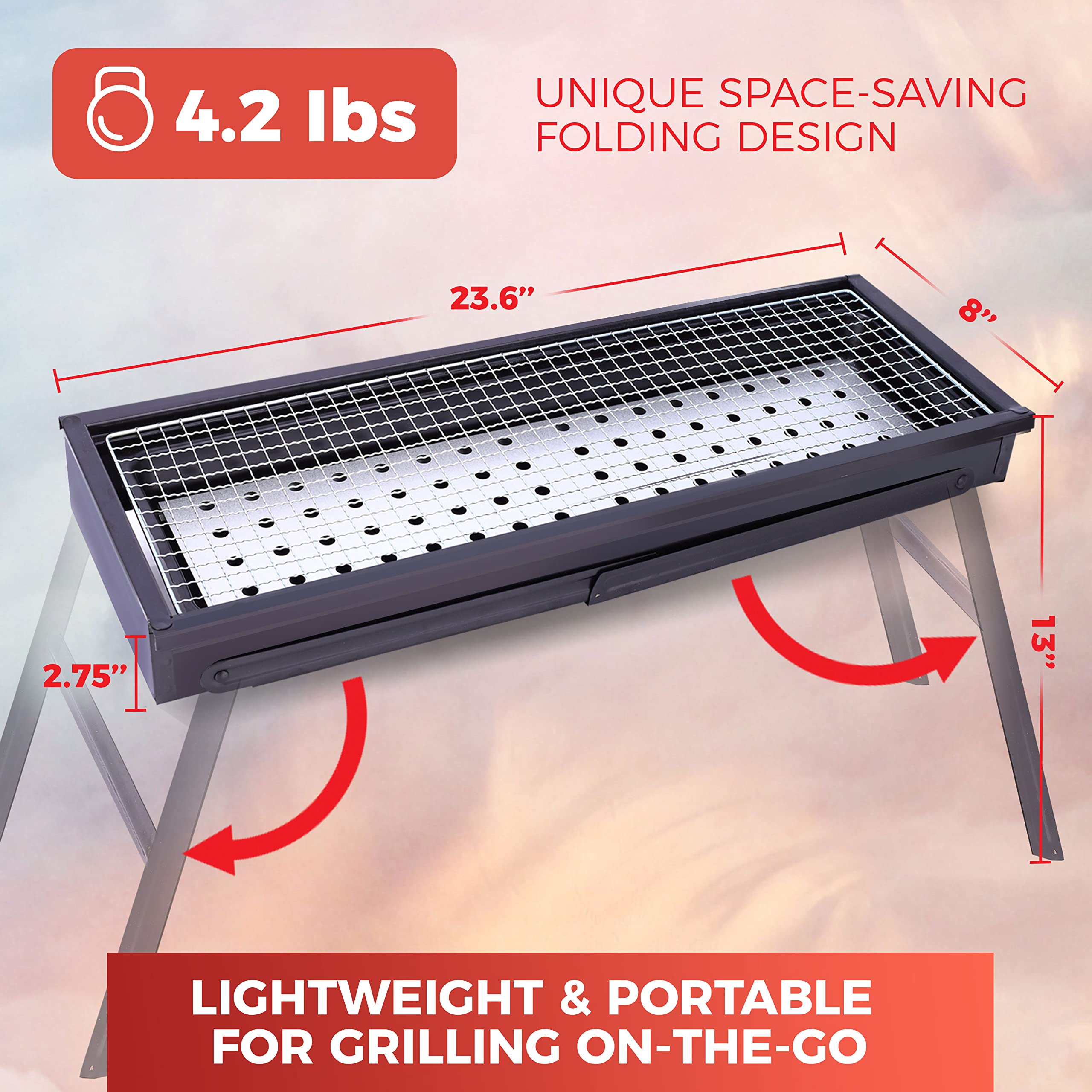 Mua Mueller Portable Charcoal Grill and Smoker, GoAnywhere Compact