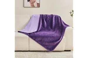Yaning Waterproof Blanket 40"x60" for Adults, Reversible Waterproof Bed Cover for Dogs Cats Pets, Soft Leakproof Blanket for 