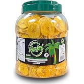 Nezka Lightly Salted Plantain Chips - Delicious Crunchy Snacks and Side Dish - Gluten Free, Vegan, Non-GMO - 28 Oz