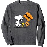 Peanuts - Snoopy Charlie Brown Flags Sweatshirt