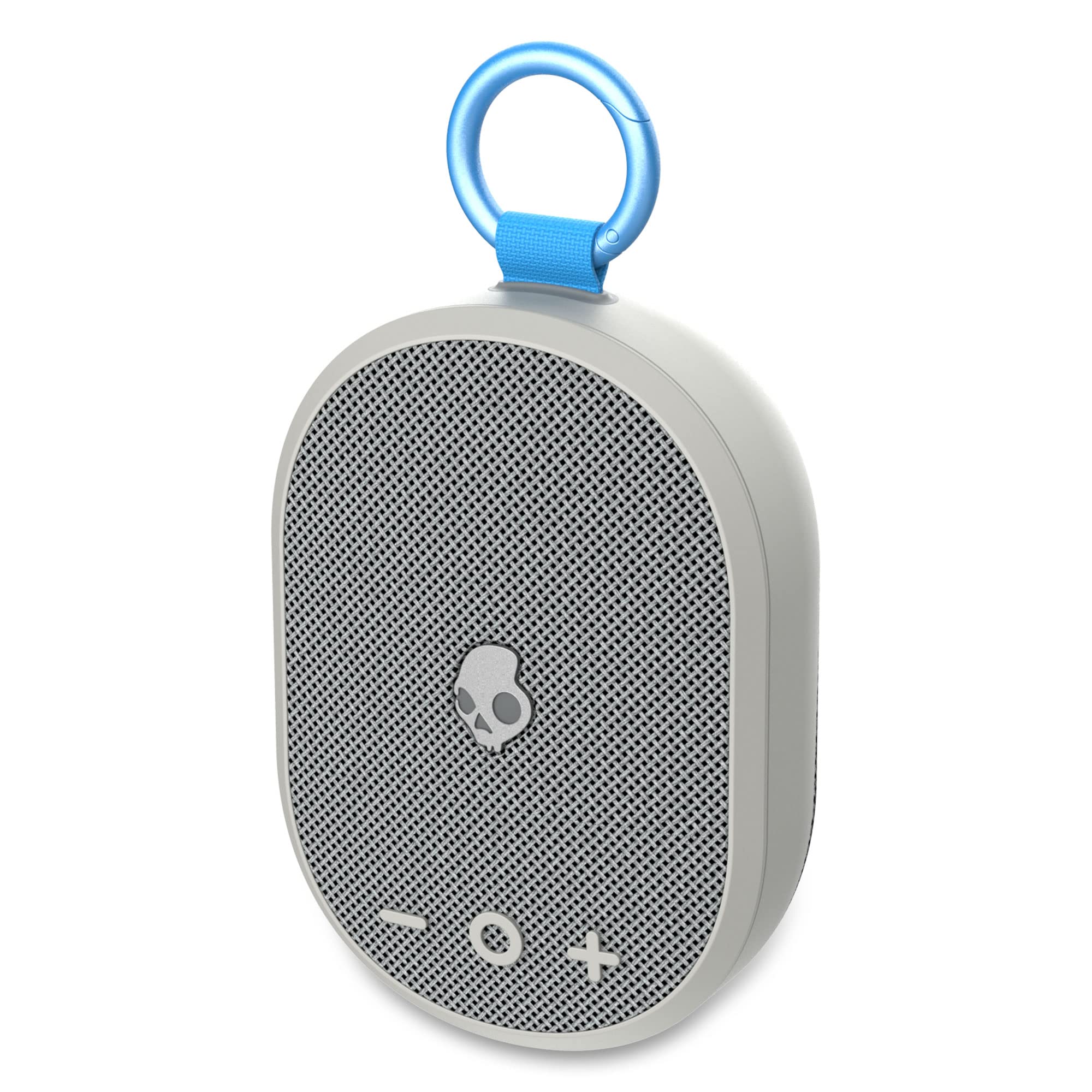 Photo 1 of Skullcandy Kilo Wireless Bluetooth Speaker - IPX7 Waterproof Mini Bluetooth Speaker with 24 Hour Battery, Downward Firing Passive Radiator, and True Wireless Pairing - Perfect for Outdoor (Grey)