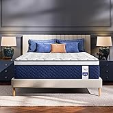 RRESTA Firm Queen Mattress 14 Inch - Hotel Collection Hybrid Mattress with 7-Zone Support for Spinal Alignment & Back Pain Relief, 395-Night Trial, CertiPUR-US & Fiberglass-Free