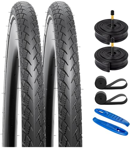 Amazon.com : YUNSCM 2-PCS 700C Road Bike Tires 700x32C/32-622 and