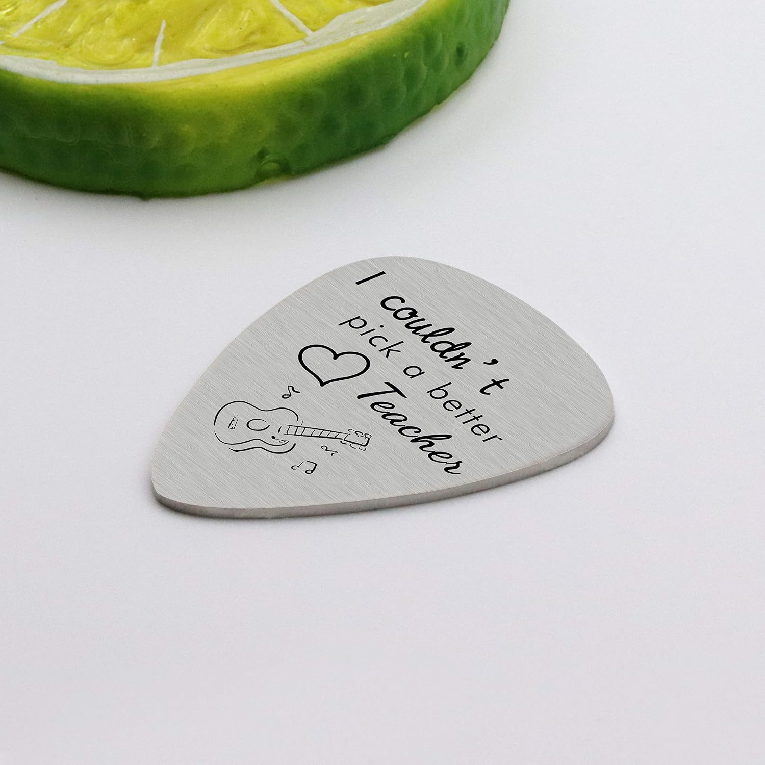 Hulala 2 Pcs Guitar Pick Plectrums For Electric & Acoustic - Music Teacher Gifts: 'I Couldn't Pick A Better Teacher' - Image 5