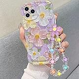 for iPhone 11 Pro Curly Wavy Case, Cute Colorful