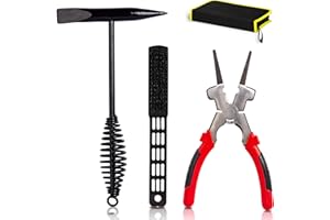 FSTOP LABS KOTTO Welding Tools, MIG Welding Pliers Multi-function 8" Anti-Rust MIG Pliers with High Carbon Steel Welding Chipping Hammer, Wire Brush and Storage Case