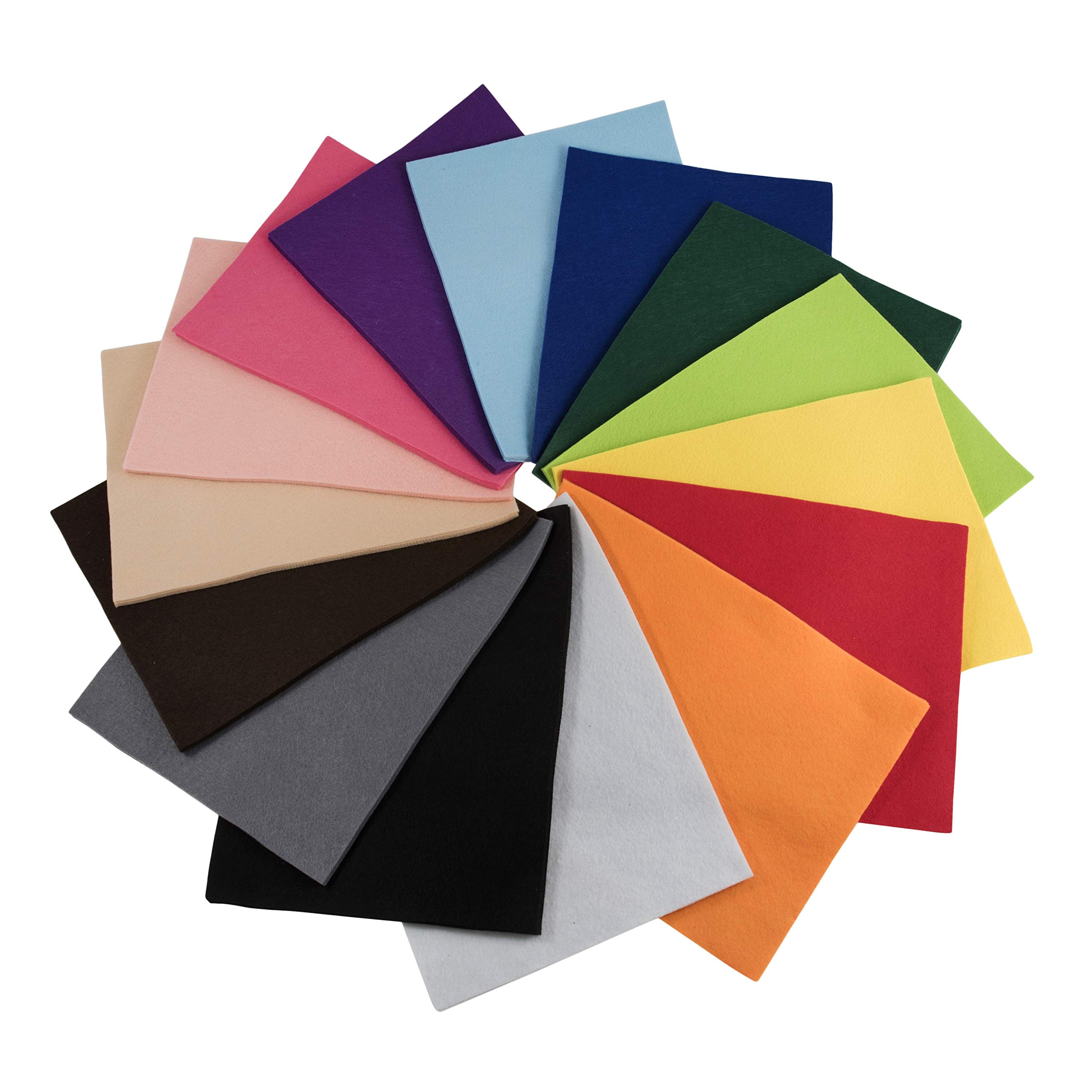 Trimits Craft Acrylic Felt Pack, 15 Assorted Colours, 30 x 23 cm — image 1