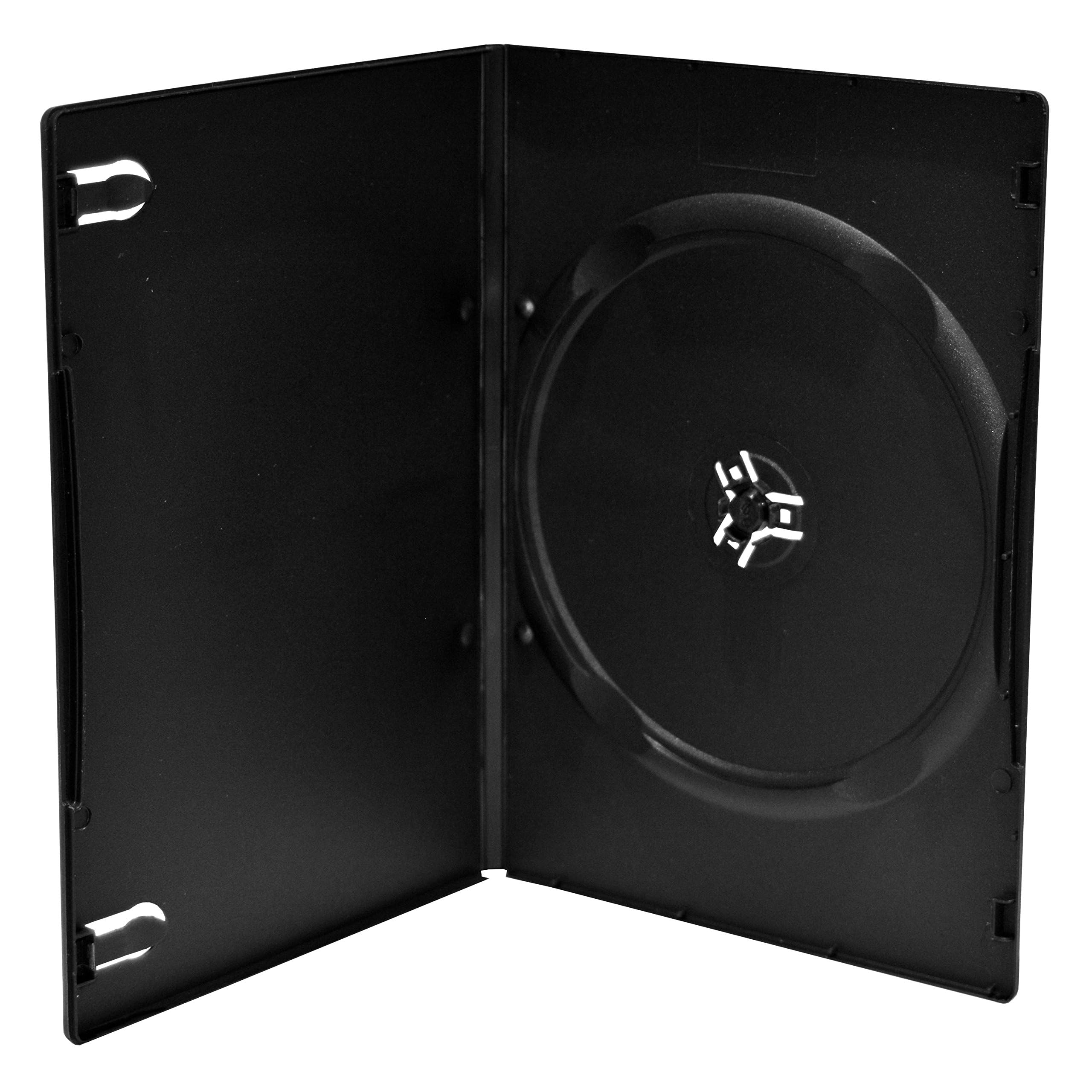 MediaRange DVD empty box 100pcs Single Slim black bulk