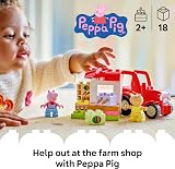 LEGO DUPLO Peppa Pig Tractor and Market 10468 with 2 Figures view 2