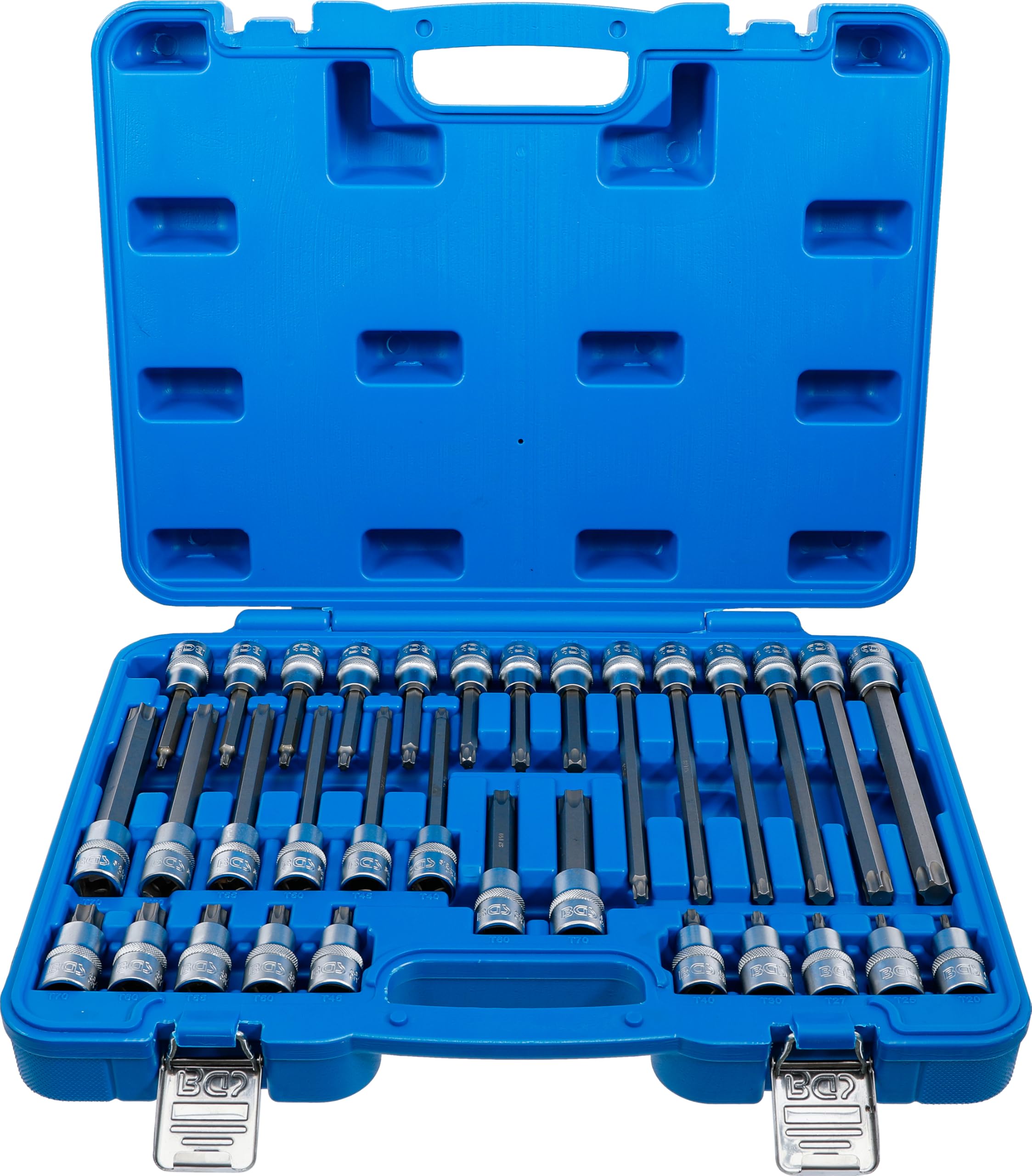 BGS 5182 | Bit Socket Set | 12.5 mm (1/2") Drive | T-Star (for Torx) | 32 pcs.