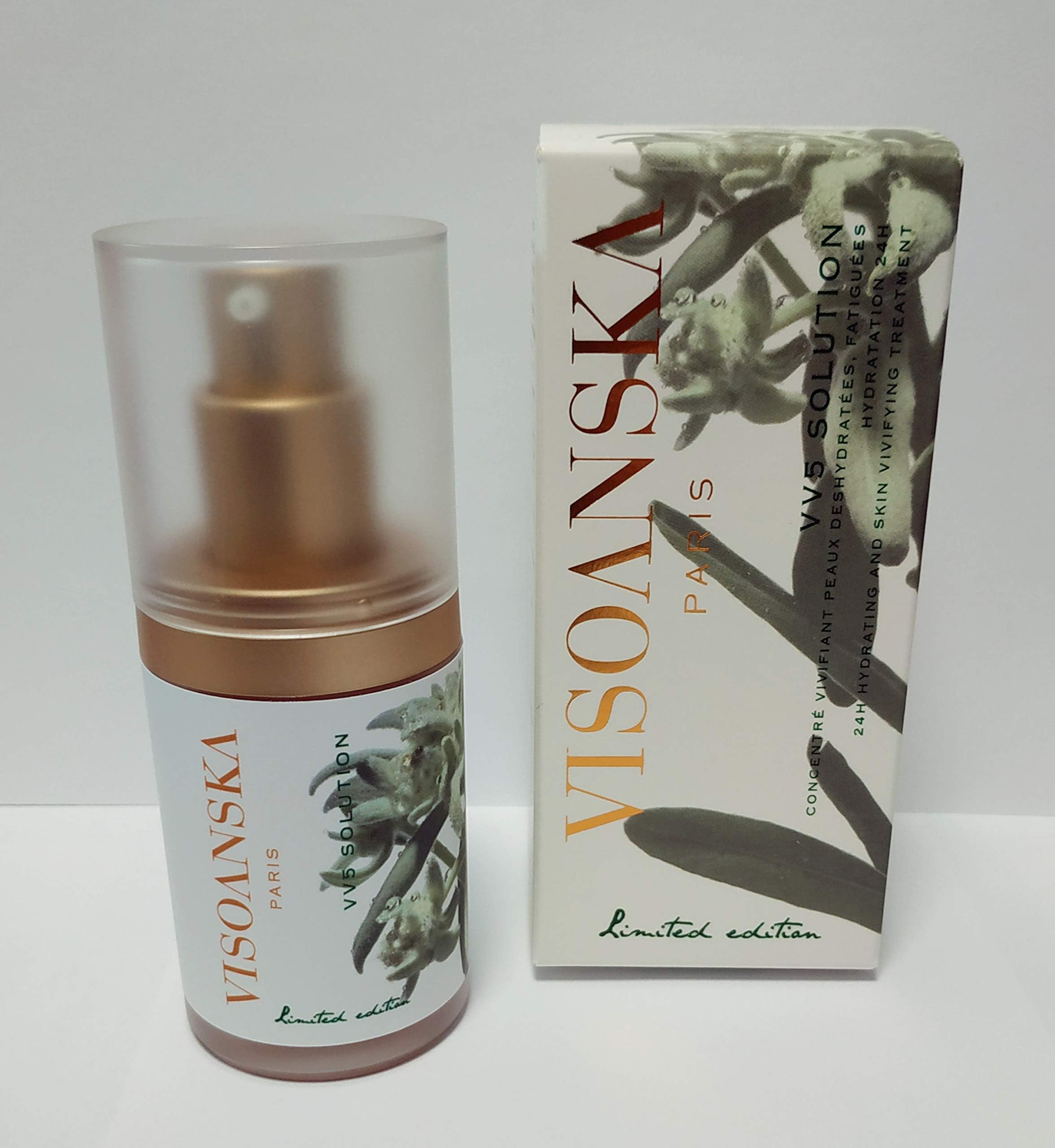 Visoanska Vv5 Solution / Serum Concentrate For Dehydrated, Tired And Stressed-Out Skin