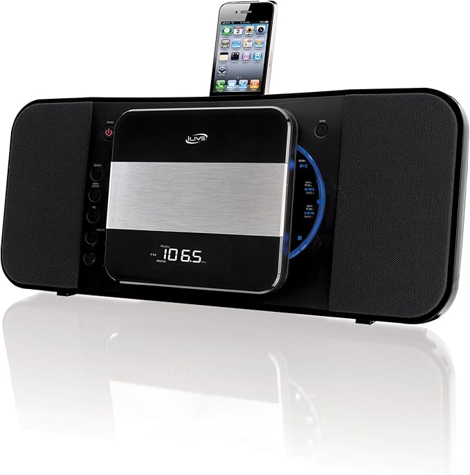 iLive IHP310B Home Music System for iPhone® and iPod® Amazon.co.uk