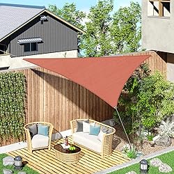 PureFit Triangle Sun Shade Sails Outdoor 20 x 20 x