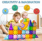 Xekel 120PCS Magnetic Building Tiles Set Educational STEM Toys 3+ view 2