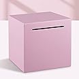 Adults Safe Piggy Bank Made of Stainless Steel,Can Only Save The Piggy Bank That Cannot be Taken Out (Pink, 4.72IN)