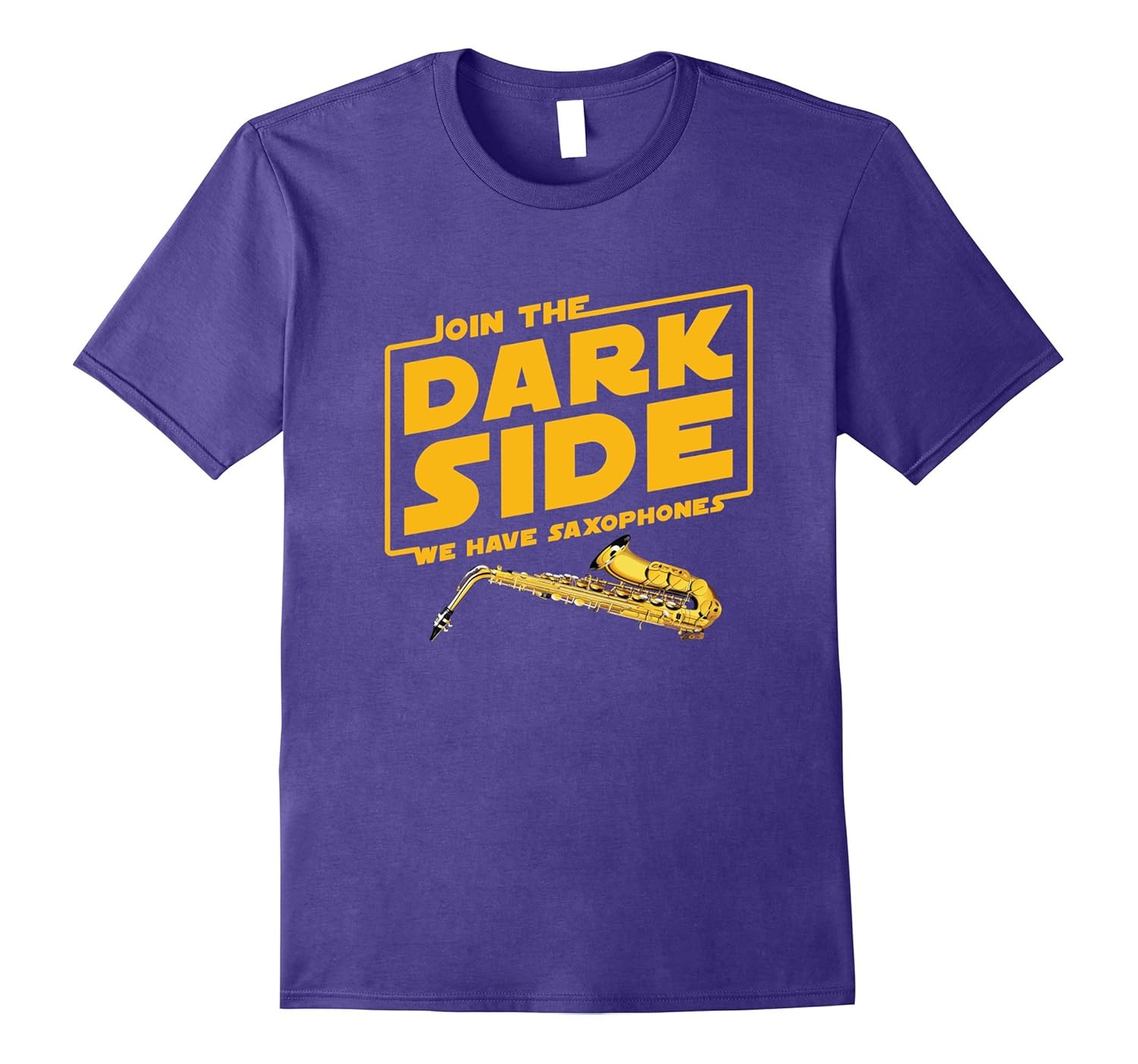 Join The Dark Side Saxophone Player T-shirt-ANZ