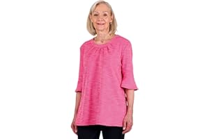 Ovidis Adaptive Top Open Back Clothing Senior Disabled Women - Cristy