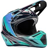 Fox Racing Unisex V3 RS Motocross Dirt Bike Helmet, Aqua Canvas, Large