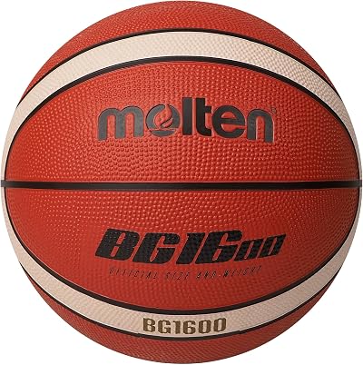 Molten BG1600 Basketball Size 6 Indoor Outdoor Rubber Orange/Ivory