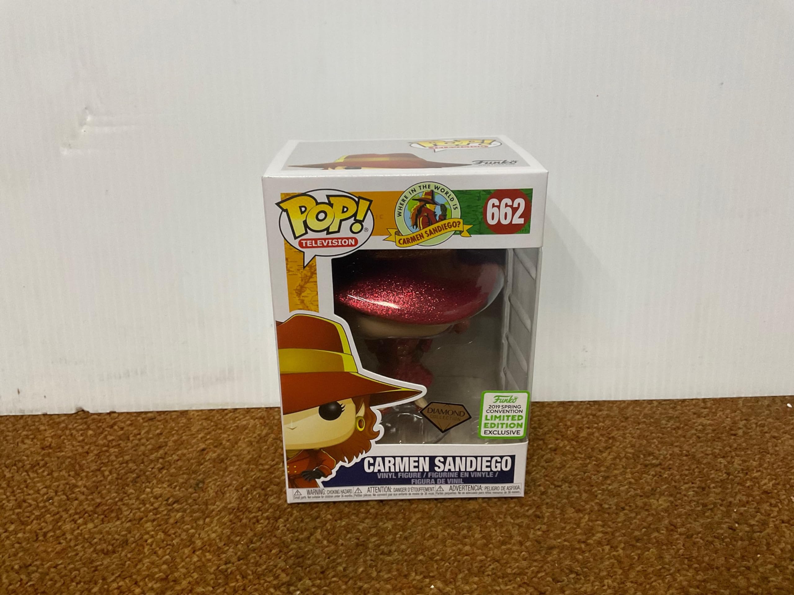 FunkoUK 37126 POP TV: Carmen Sandiego- Carmen (DGLT)