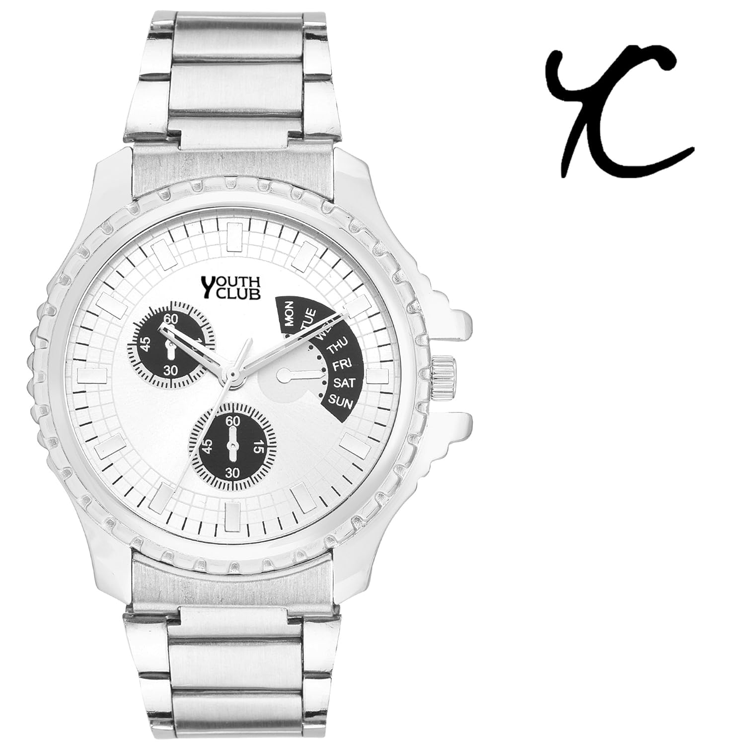 youth club analogue multi-colour dial men's & boy's combo of watch(smb57)