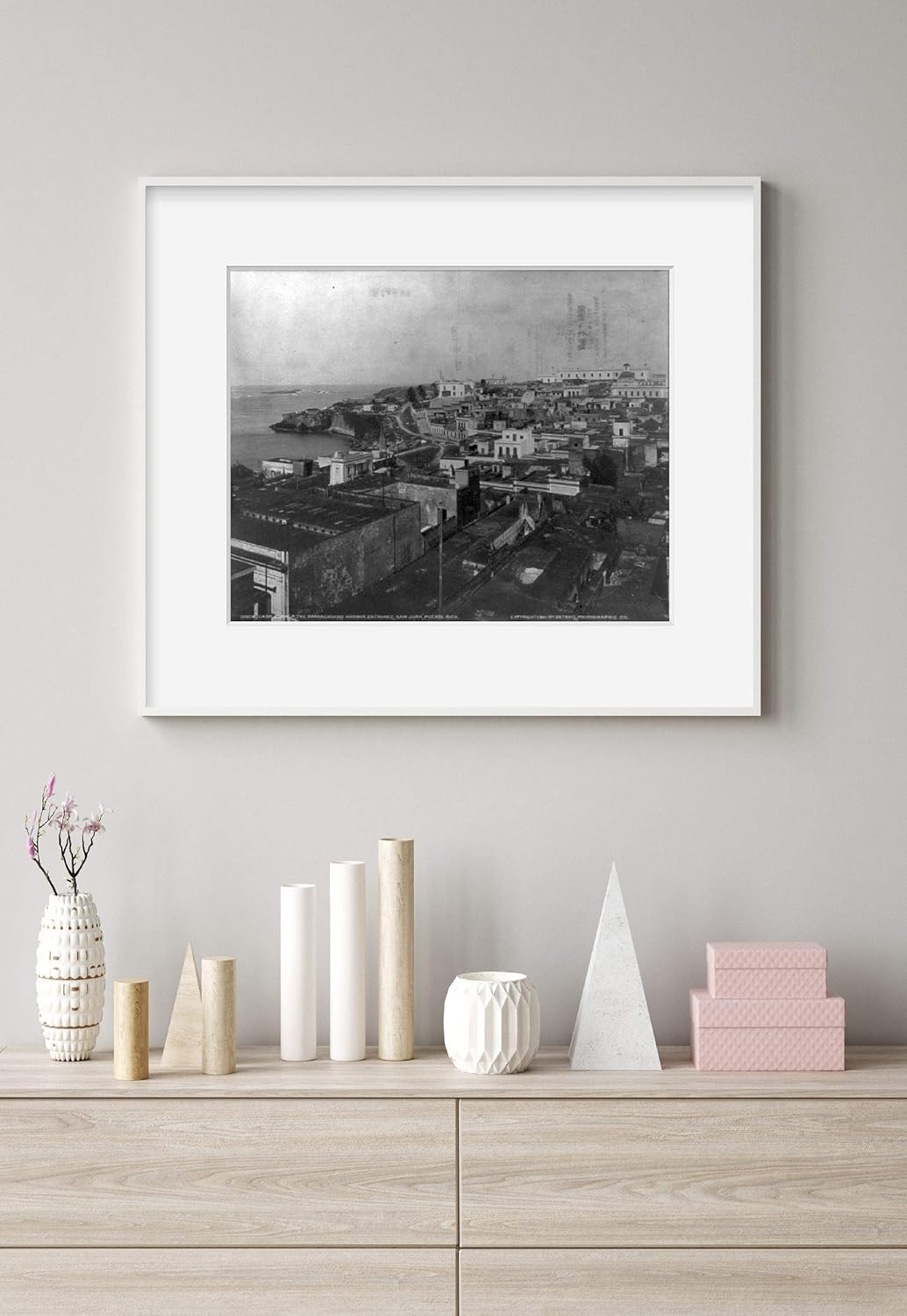 Photographs - INFINITE PHOTOGRAPHS Photo: San Juan,Puerto Rico,1901-03,Casa Blanca,harbor,Barrack