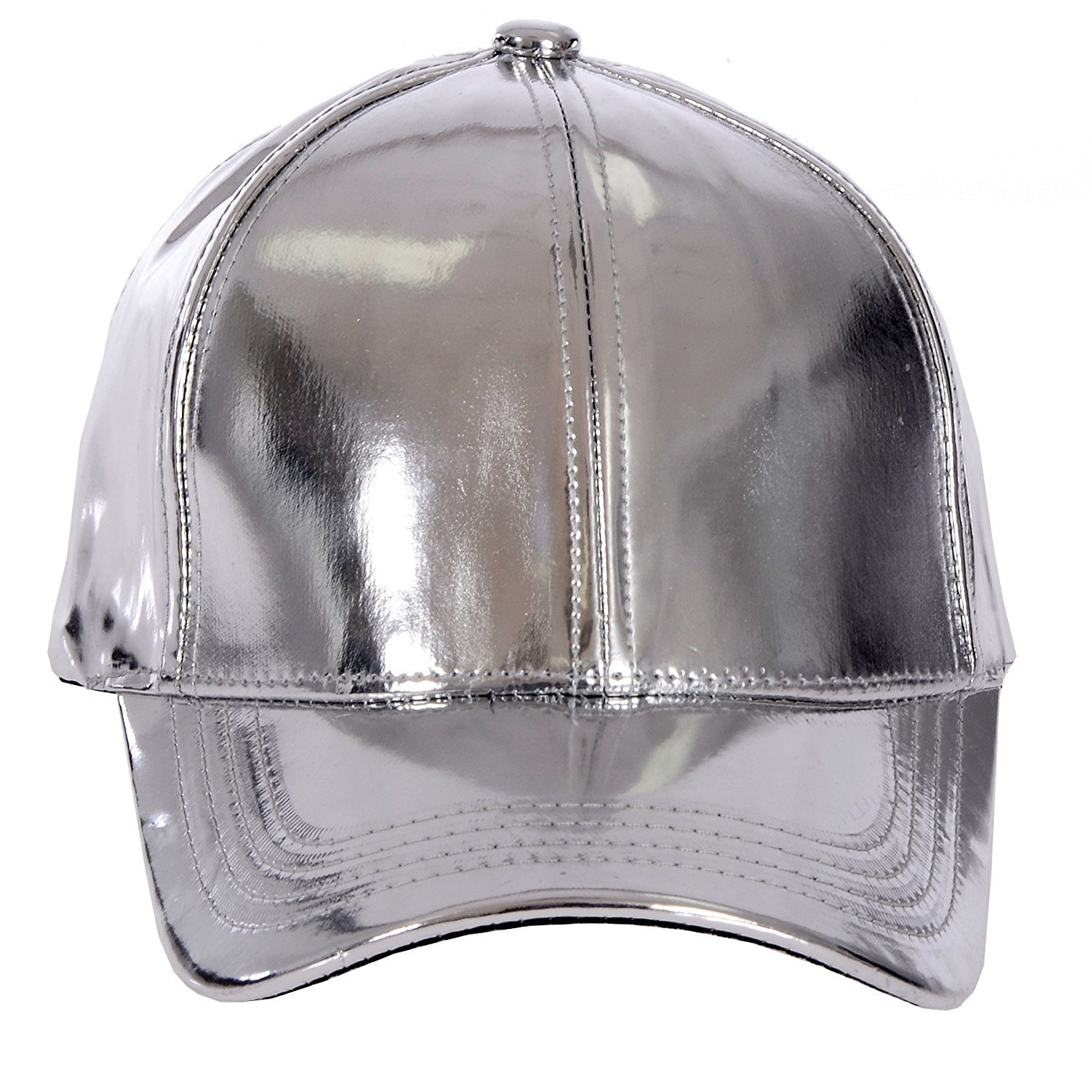 Gary Majdell Sport Unisex Metallic Baseball Cap with Adjustable Strap Silver eBay