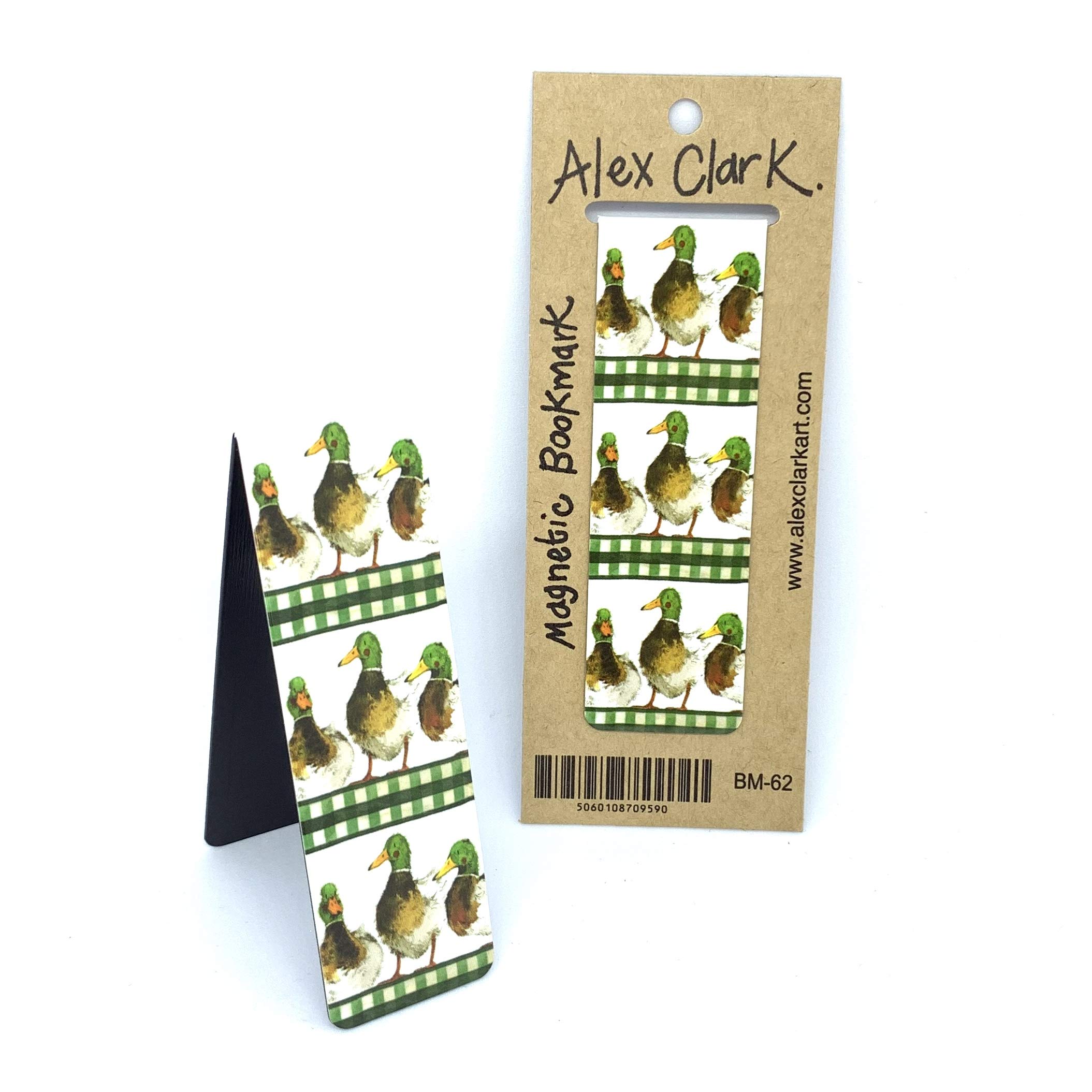 Alex Clark Happy Mallards Duck Magnetic Bookmark