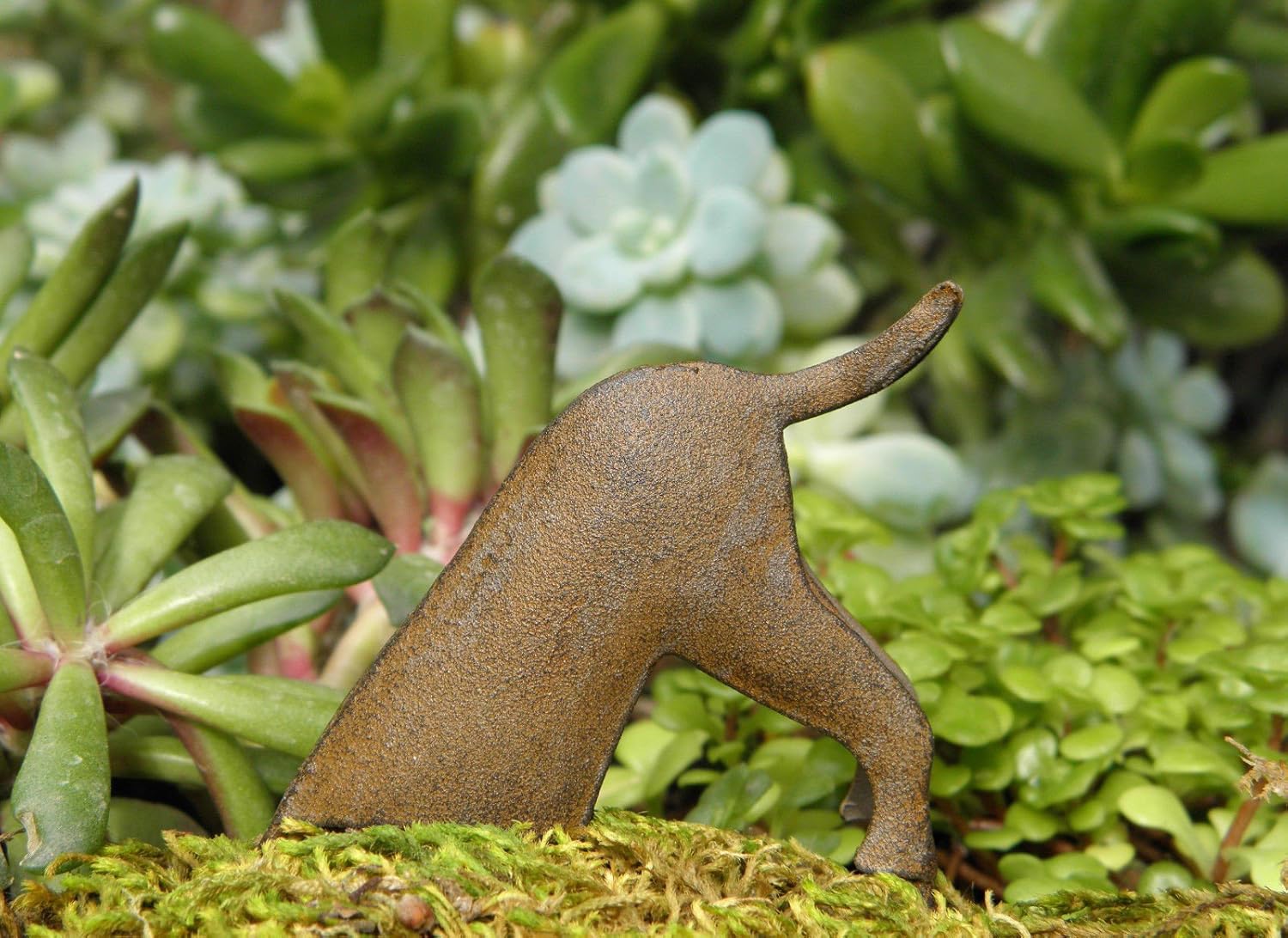 Best Dog Butt Garden Statue