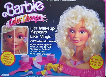 barbie styling head magic look