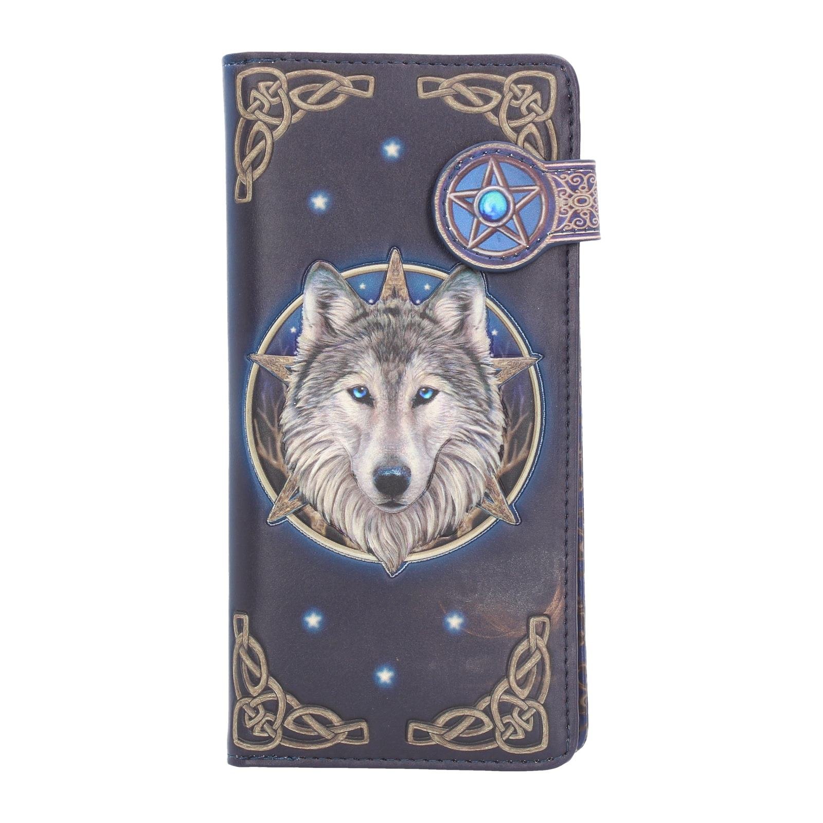 Nemesis Now Wild One Embossed Purse (LP) 18.5cm, Purple