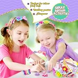 HappyKidsClub Hair Accessories Craft Kit Unicorn Girls 5-12 view 4