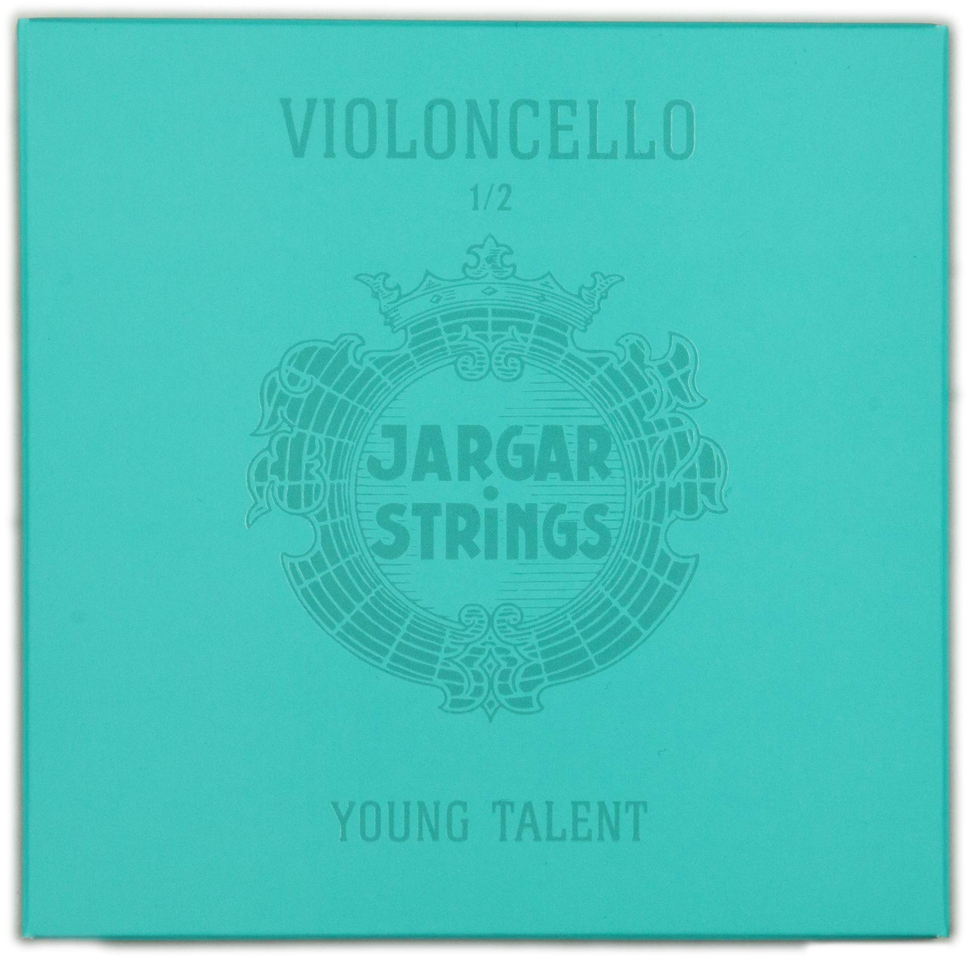 JARGAR Young Talent Cello 1/2 string set Medium Steel core