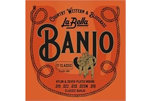 La Bella 17 Classic Plain End Banjo String 19-19