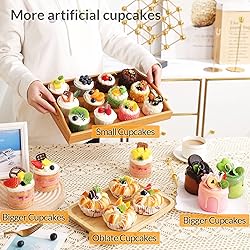 Joeabor Fake Cupcakes, Artificial Cupcakes for